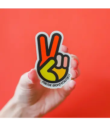 Crew + Co Pursue Righteousness Sticker