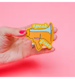 Crew + Co Speak Grace Sticker