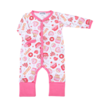 Magnolia Baby Magnolia Baby XOXO Sweets Printed Playsuit