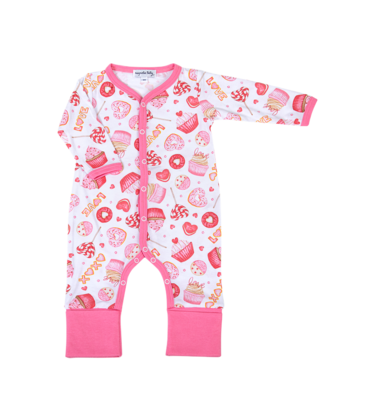 Magnolia Baby Magnolia Baby XOXO Sweets Printed Playsuit
