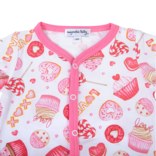 Magnolia Baby Magnolia Baby XOXO Sweets Printed Playsuit