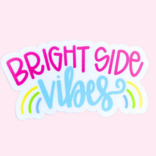 All She Wrote Notes Single Sticker - Bright Side Vibes