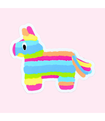 All She Wrote Notes Single Sticker - Pinata