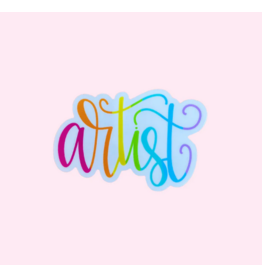 All She Wrote Notes Single Sticker - Artist