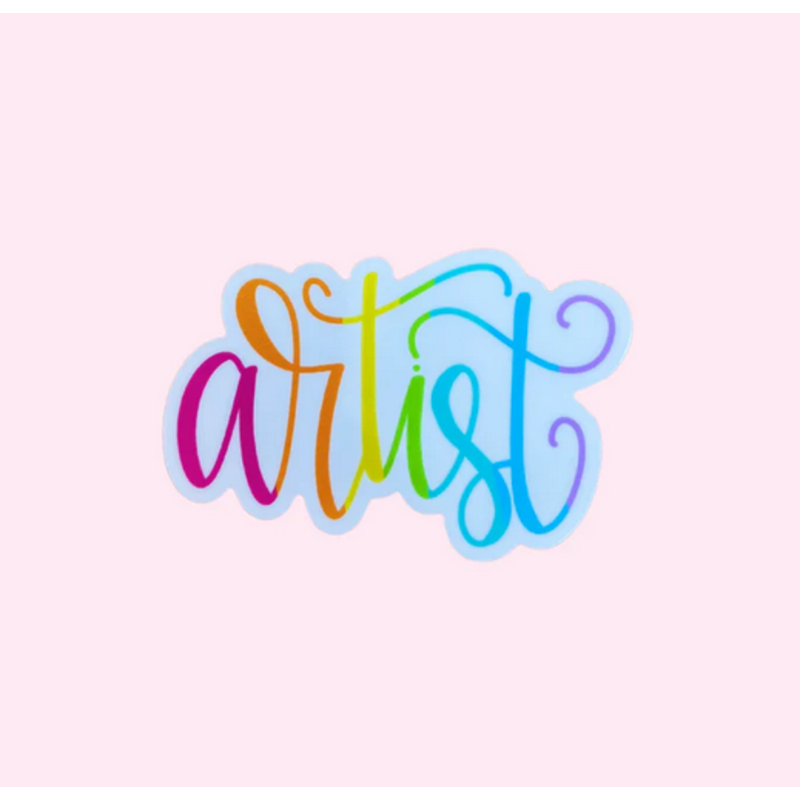All She Wrote Notes Single Sticker - Artist