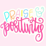 All She Wrote Notes Single Sticker - Praise and Positivity