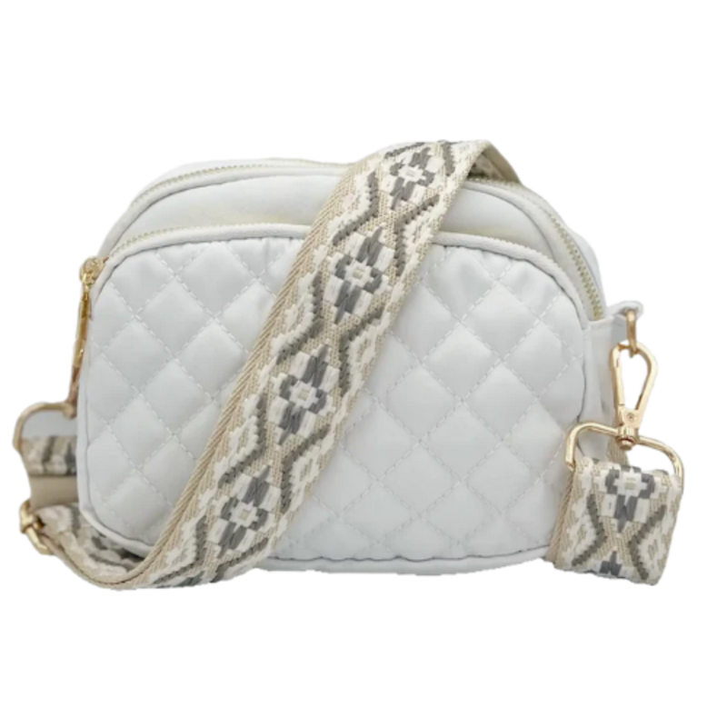 Carrying Kind Carrying Kind Tate White Spring Purse