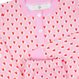 Smockingbird Smockingbird Valentine Hearts Pajama Set