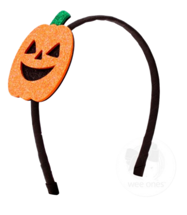 Wee Ones Wee Ones Jack O Lantern Glitter Foam Headband