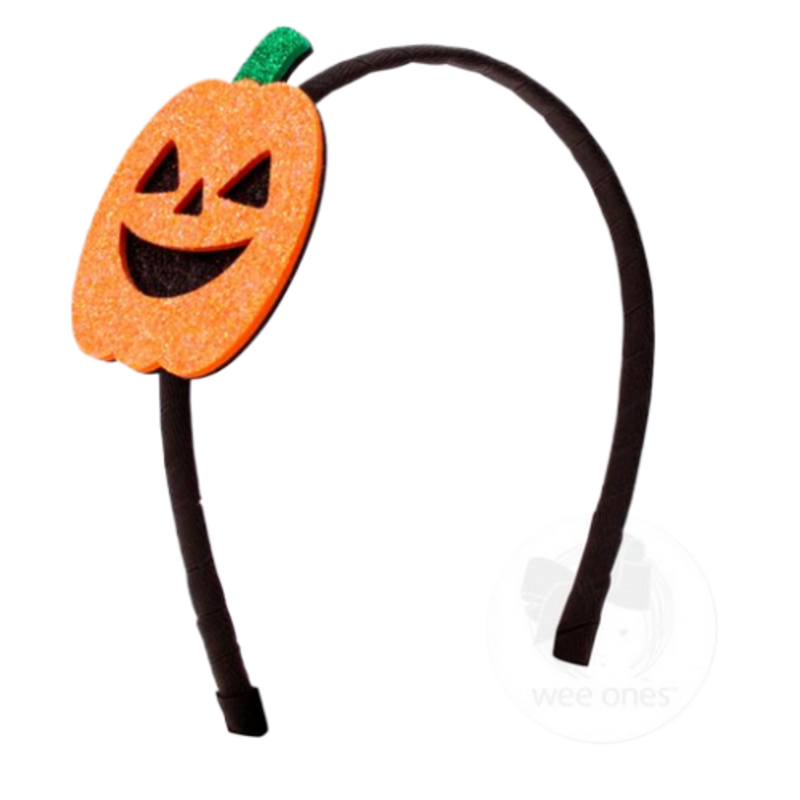 Wee Ones Wee Ones Jack O Lantern Glitter Foam Headband