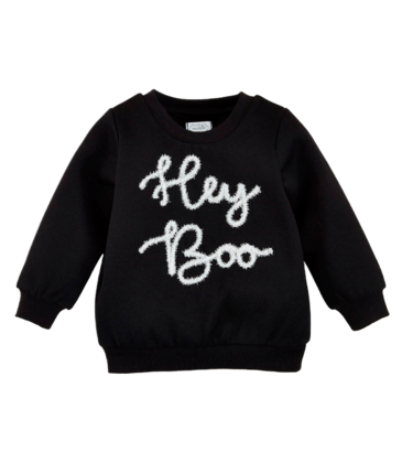 Mudpie Ghost Boucle Sweatshirt