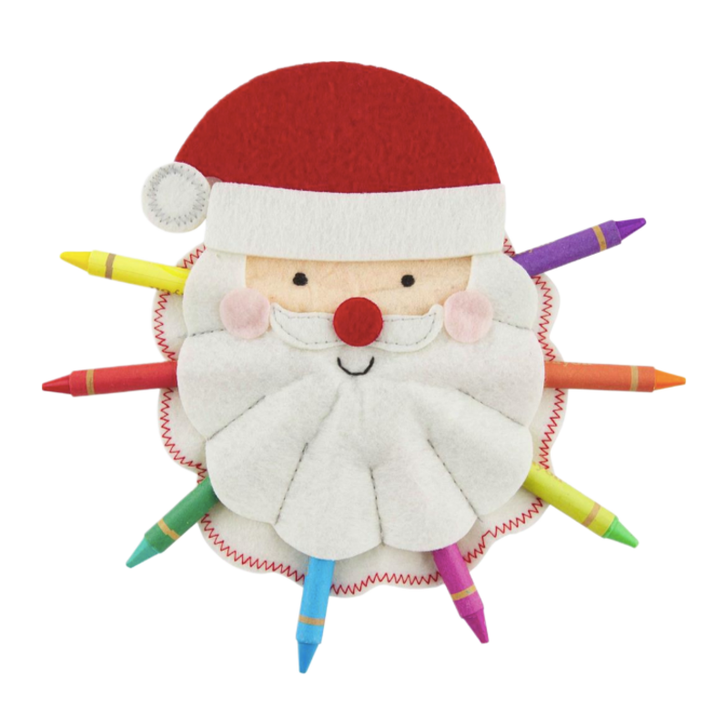 Mud Pie Mud Pie Santa Crayon Holder