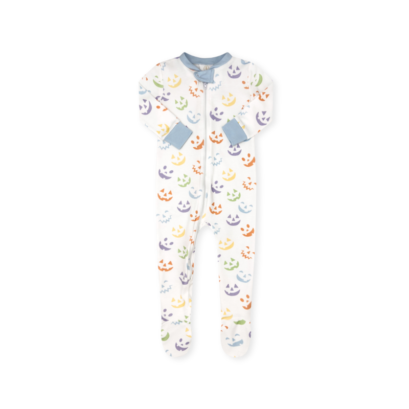 Lullaby Set Lullaby Set Once Upon A Time Footie - Peek-a-BOO Park Blue