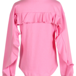 The Yellow Lamb The Yellow Lamb Tabby Top - Pink with Hearts