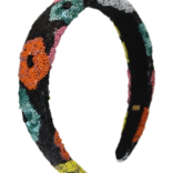 Bari Lynn Sequin Flower Headband