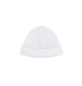 Nella Pima Nella Pima Pink Picot Trim Bubble Hat