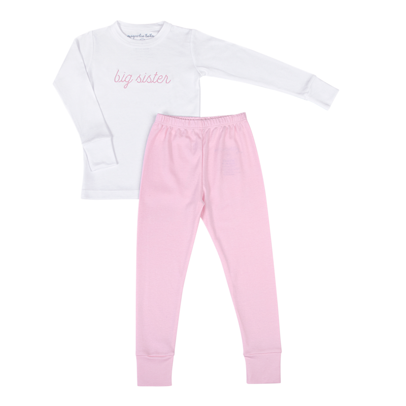 Magnolia Baby Magnolia Baby Big Sister Emb Long Pajama