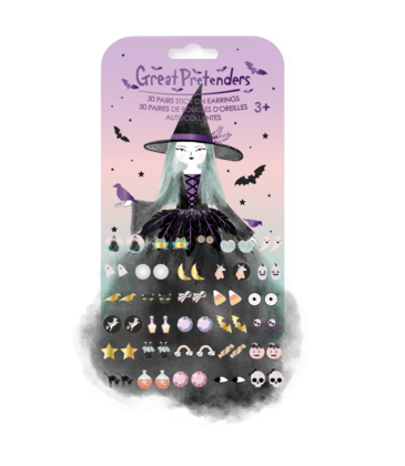 Great Pretenders Great Pretenders Natasha The Raven Witch Sticker Earrings