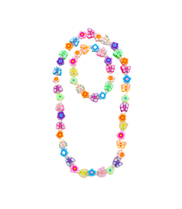 Great Pretenders Great Pretenders Flutter Flowers Necklace Set