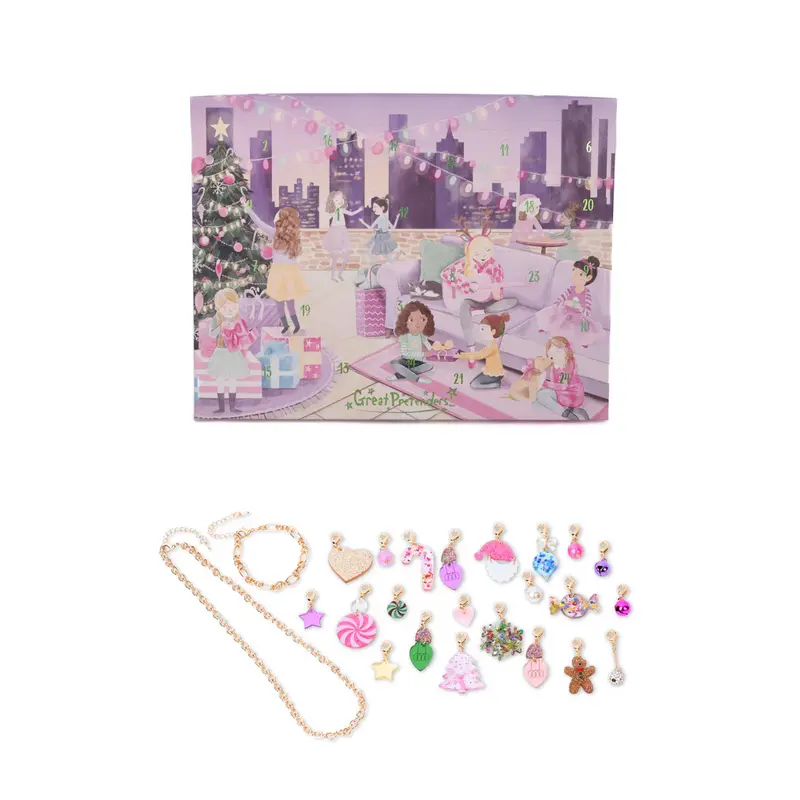 Great Pretenders Great Pretenders Build A Bracelet Advent Calendar - Holiday Party Fun