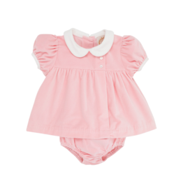 The Beaufort Bonnet Company TBBC Mary Baker Bloomer Set - Sandpearl Pink