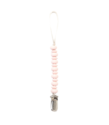 Bella Tunno Bella Tunno Light Pink Pacifier Clip