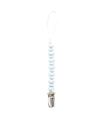 Bella Tunno Bella Tunno Light Blue Pacifier Clip