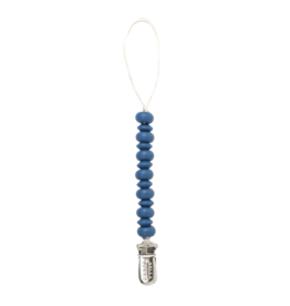 Bella Tunno Bella Tunno Navy Pacifier Clip