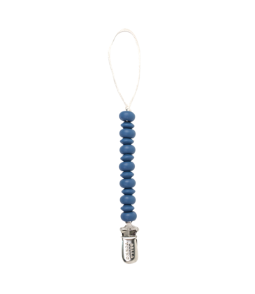 Bella Tunno Bella Tunno Navy Pacifier Clip