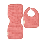 Bella Tunno Bella Tunno Reversible Bib + Burp Set - Watermelon