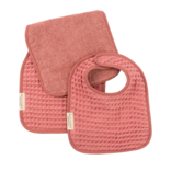 Bella Tunno Bella Tunno Reversible Bib + Burp Set - Watermelon