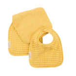 Bella Tunno Bella Tunno Reversible Bib + Burp Set - Sunshine