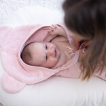 Bella Tunno Bella Tunno Hooded Towel + Wash Mitt Set - Blush