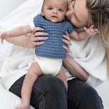 Bella Tunno Bella Tunno Reversible Bib + Burp Set - Rain