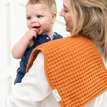 Bella Tunno Bella Tunno Reversible Bib + Burp Set - Pumpkin