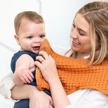 Bella Tunno Bella Tunno Reversible Bib + Burp Set - Pumpkin