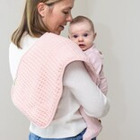 Bella Tunno Bella Tunno Reversible Bib + Burp Set - Blush