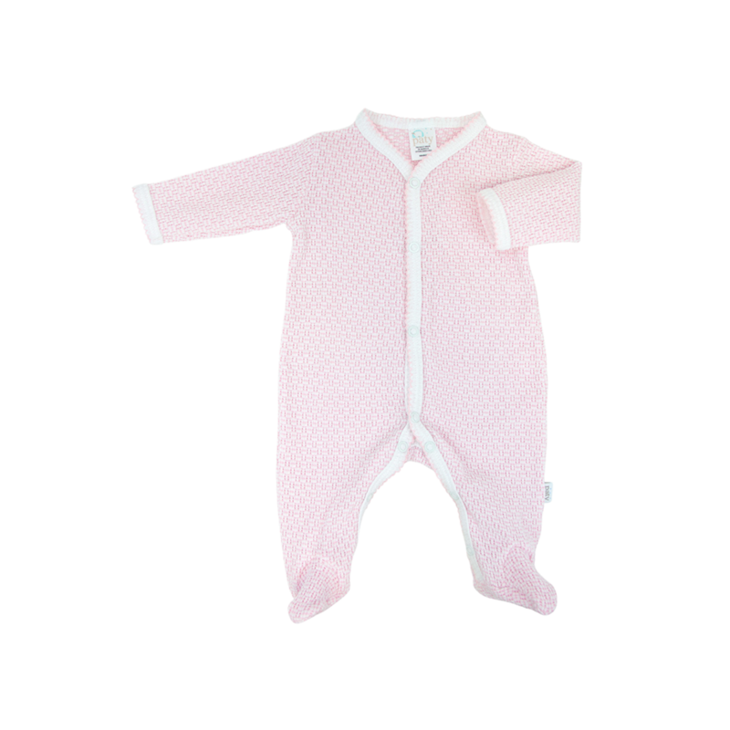 Paty Paty LS Footie - Pink