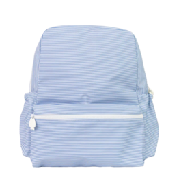 Apple of My Isla Apple of My Isla The Backpack - Small/Navy Mini Stripe