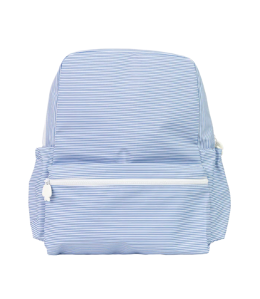 Apple of My Isla Apple of My Isla The Backpack - Small/Navy Mini Stripe