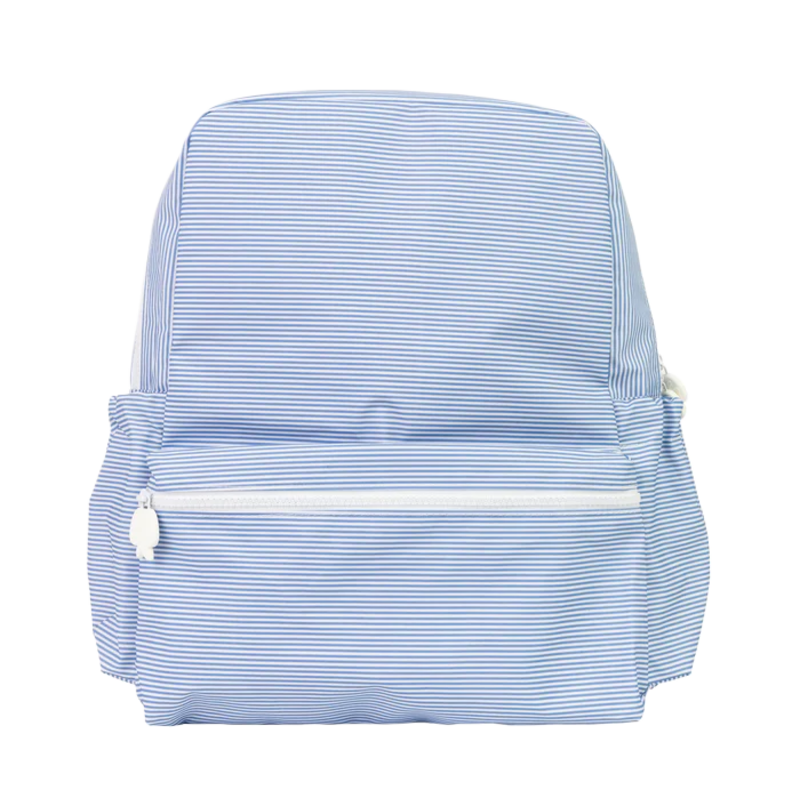 Apple of My Isla Apple of My Isla The Backpack - Small/Navy Mini Stripe