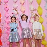 Bisby Bisby Icicle Metallic Circle Skirt