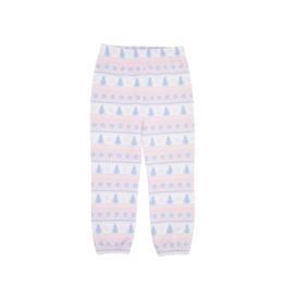 The Beaufort Bonnet Company TBBC Gates Sweeney Sweatpant - Fairisle Flurries Pink