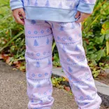 The Beaufort Bonnet Company TBBC Gates Sweeney Sweatpant - Fairisle Flurries Pink