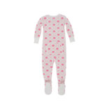 The Beaufort Bonnet Company TBBC Noelle's Night Night Footed Fleece - Lost Lake Lattice