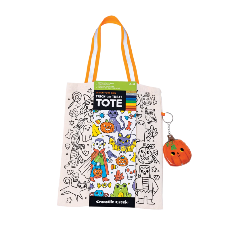 Crocodile Creek Color Your Own Halloween Bag