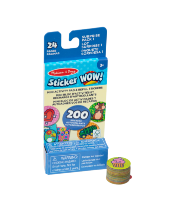 Melissa & Doug Melissa & Doug Sticker Wow! Mini Activity Pad & Refill Stickers - Surprise Pack