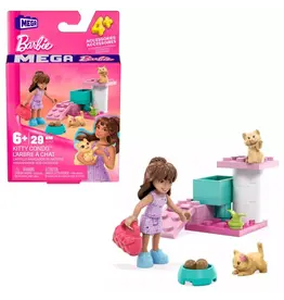 Mega Barbie Kitty Condo Building Kit Toy
