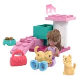 Mega Barbie Kitty Condo Building Kit Toy