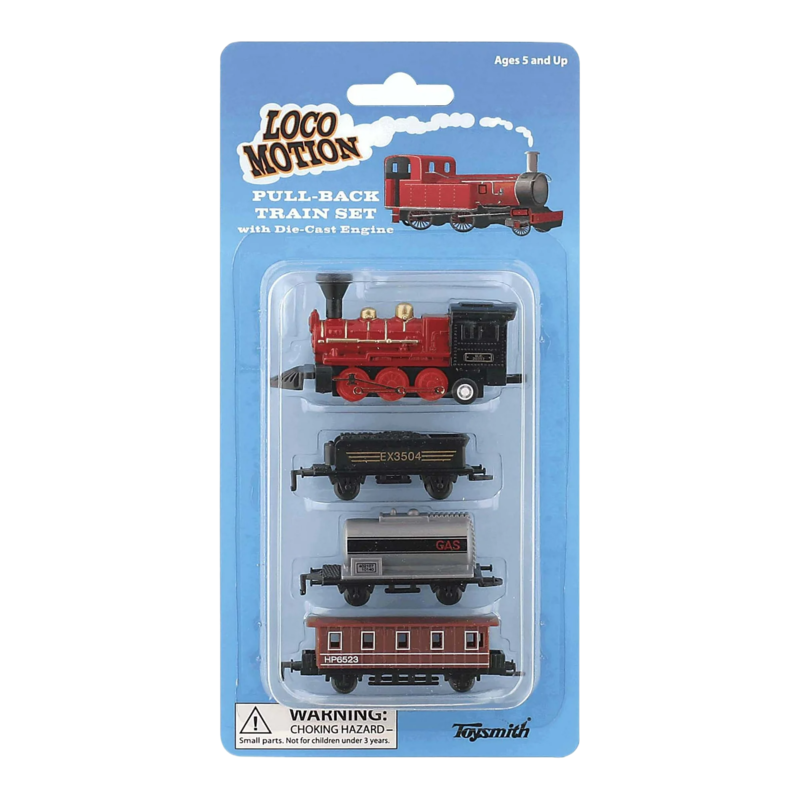 Locomotion Pullback Train Set